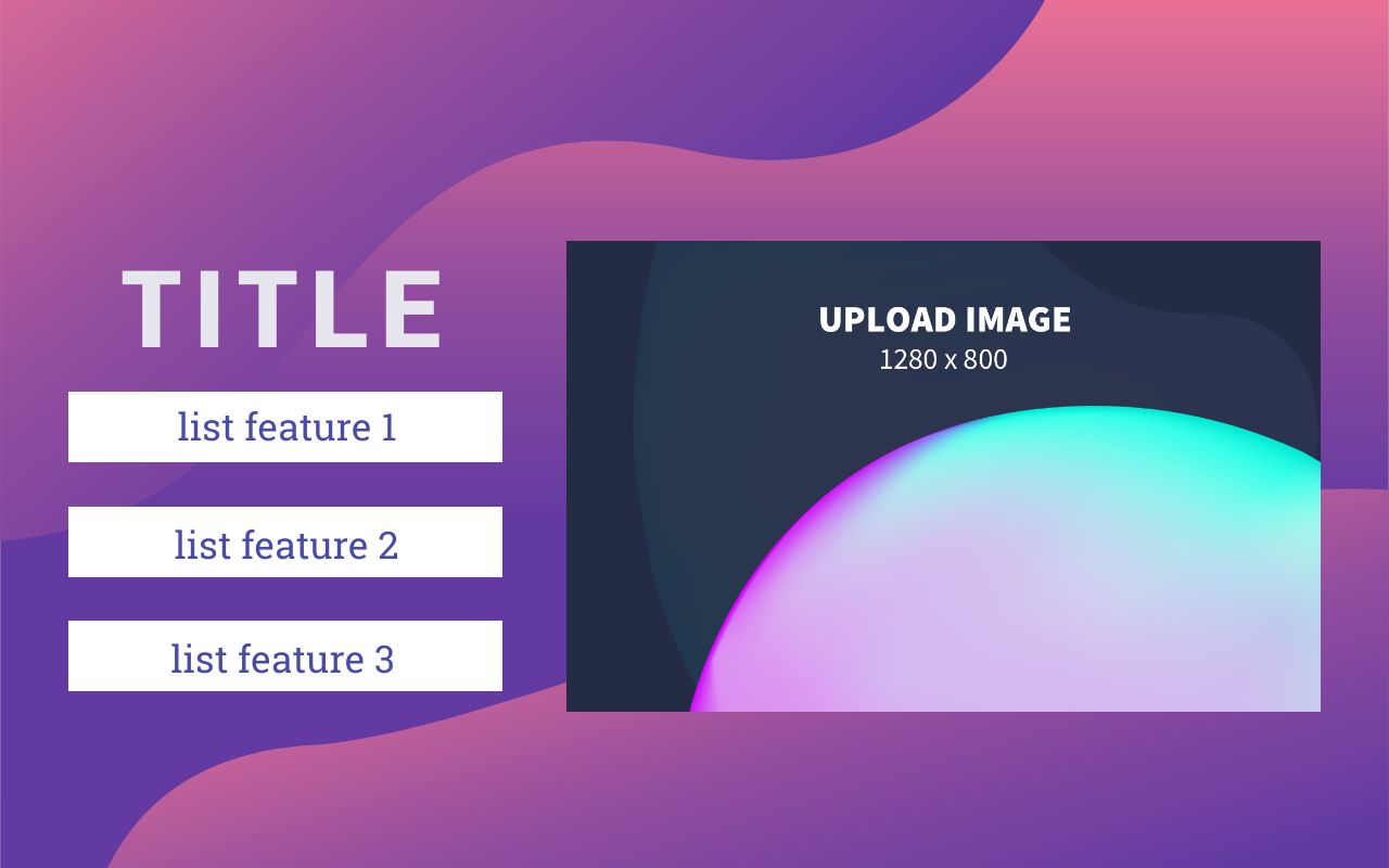 Mac Store Screenshot 9 template. Quickly edit text, colors, images, and more for free.