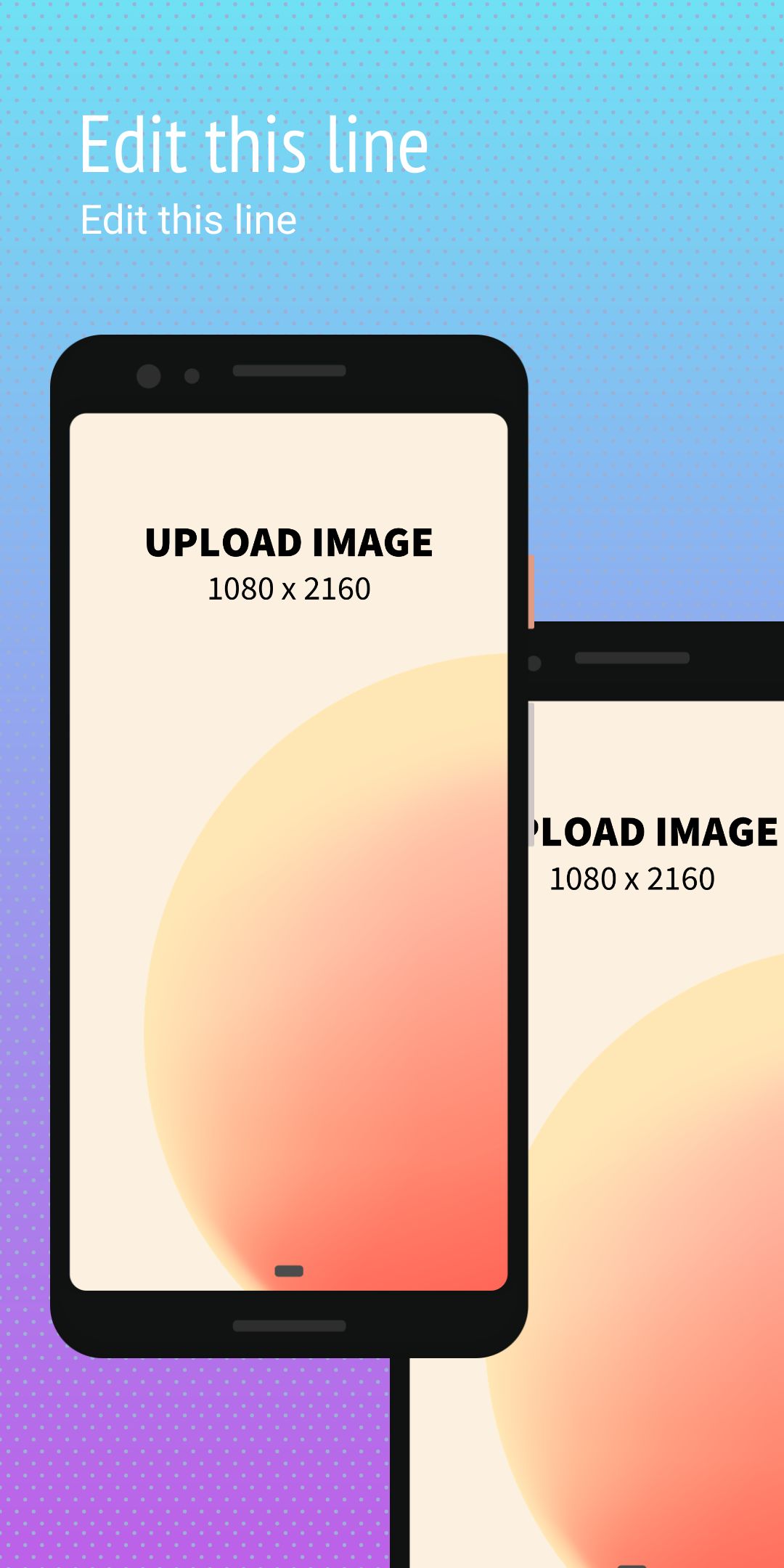 Google Pixel 3 Screenshot 10 template. Quickly edit text, colors, images, and more for free.