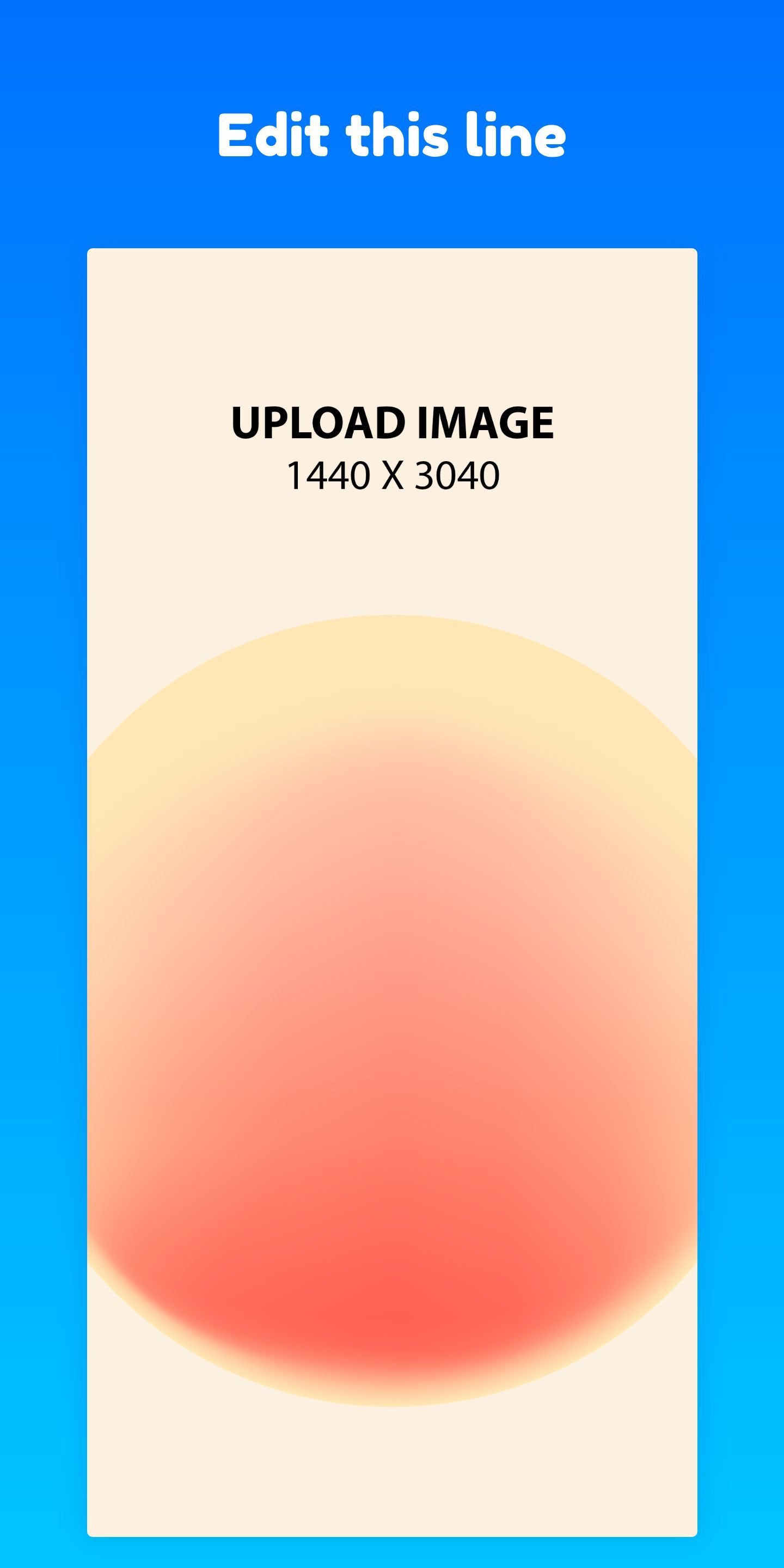 Samsung S10 Screenshot 15 template. Quickly edit text, colors, images, and more for free.
